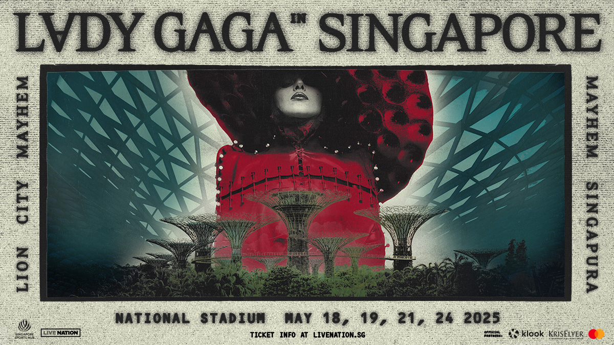 Singapura Kunci Konser Eksklusif Lady Gaga, Satu-Satunya Konser di Asia Tenggara! 