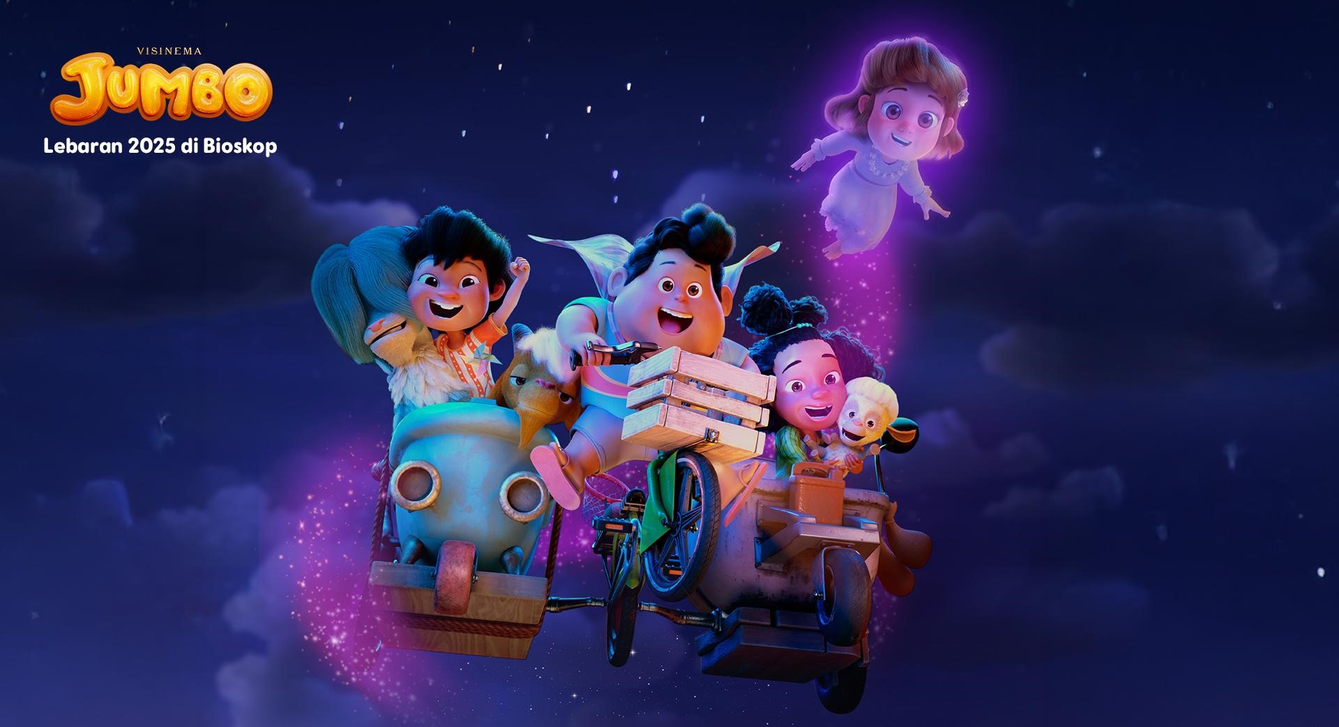 Film Animasi Jumbo Sukses Tembus 3 Juta Penonton dan Akan Segera Tayang di 17 Negara Termasuk Eropa Mulai Juni 2025