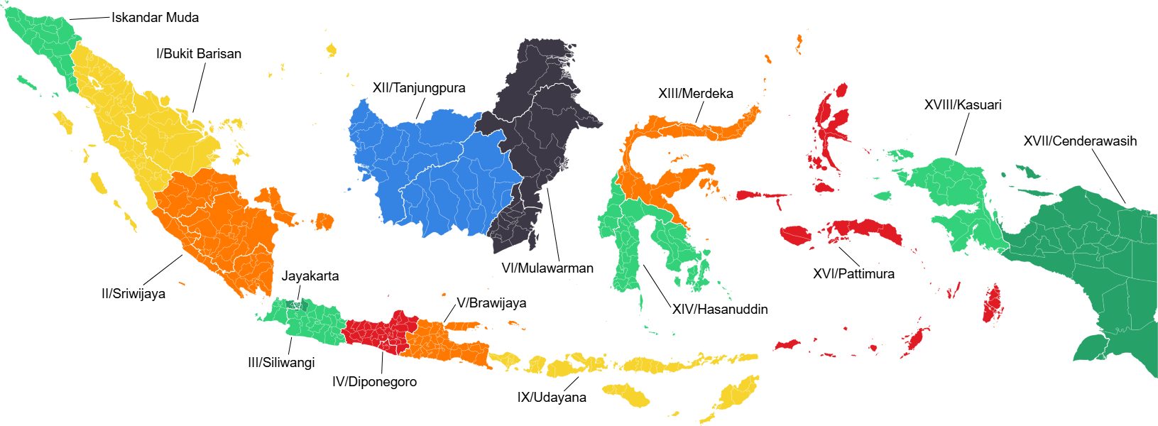 Mengenal 15 Kodam TNI AD yang Menjaga Kedaulatan Indonesia