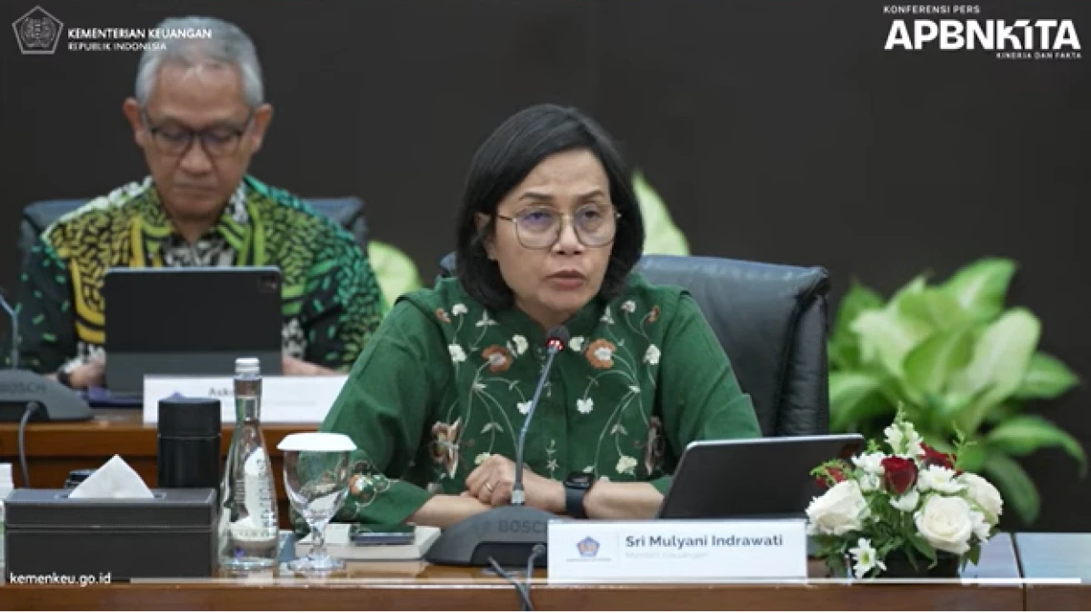 Per Mei 2025 APBN Tekor Rp21 T, Sri Mulyani: Masih Sangat Kecil