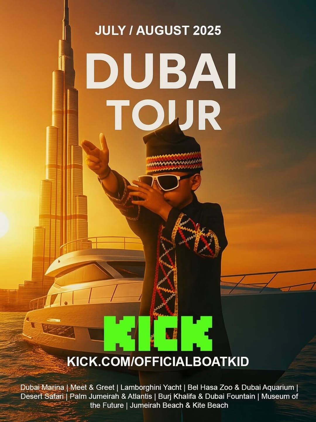 Rayyan Dhika “Pacu Jalur” Akan Gelar Tur Meet & Greet Internasionalnya di Dubai!