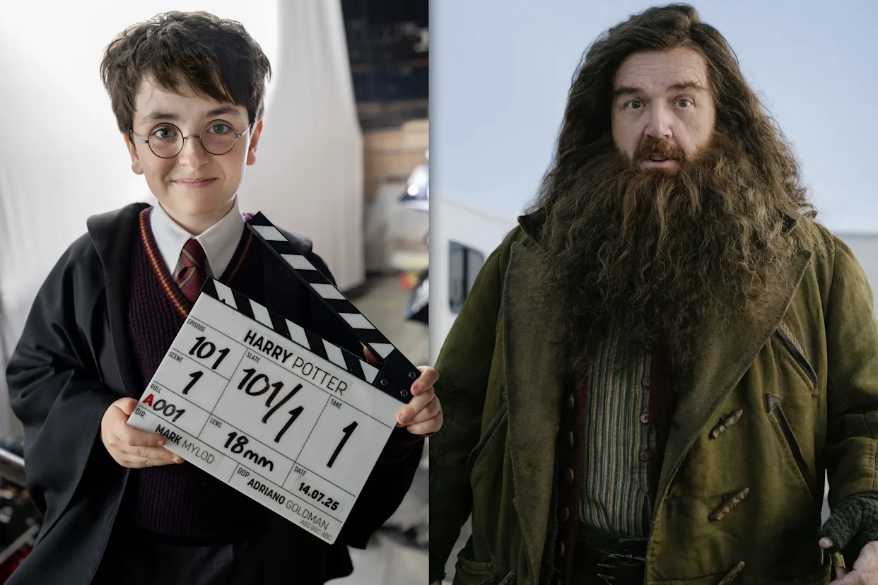 First Look Harry Potter dan Hagrid di Serial HBO Bikin Nostalgia Potterhead!