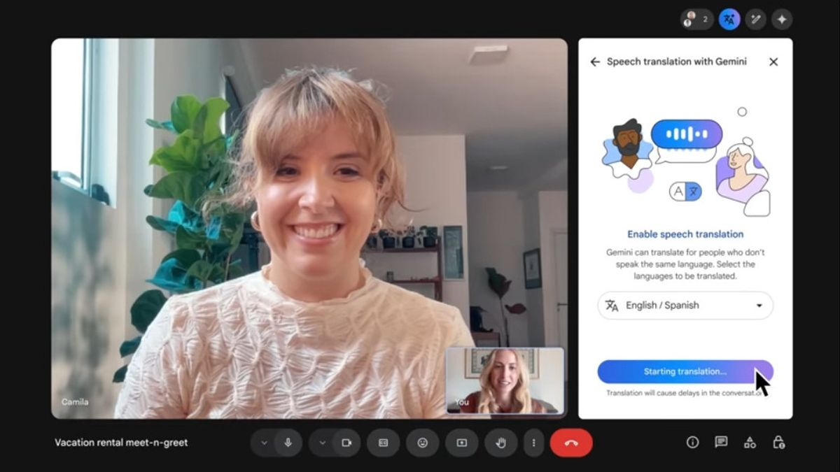 ⁠Kini Meeting Dengan Client Luar Negeri Lebih Lancar, Google Meet Bisa Terjemahkan Percakapan Secara Real Time