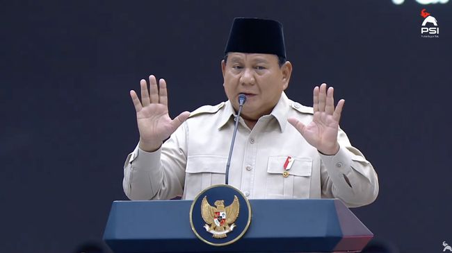 Aksi ‘Indonesia Gelap’ Disebut Settingan Yang di Danai Koruptor, Prabowo: Sorry Ye, Indonesia Cerah!