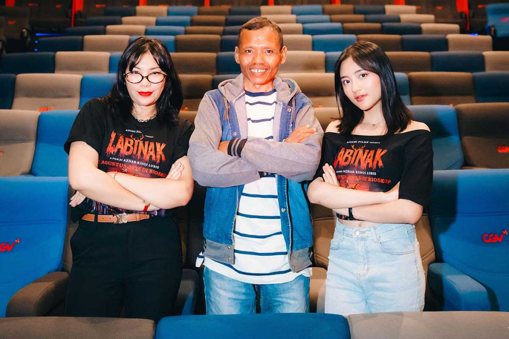 Sumanto Ketakutan saat Nonton Film Horor Labinak Bertema Kanibalisme