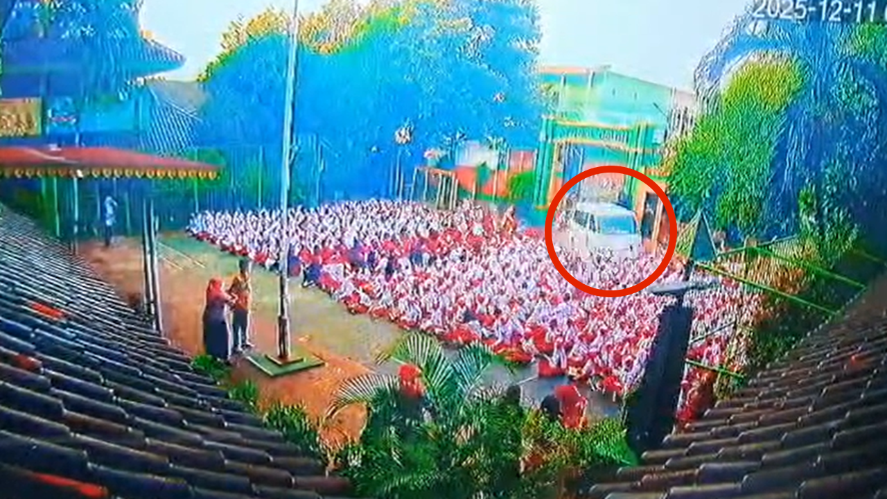 Mobil MBG Tabrak Halaman SDN 01 Kalibaru, Sebanyak 20 Orang Jadi Korban dan Sopir Sudah Ditahan Polisi 