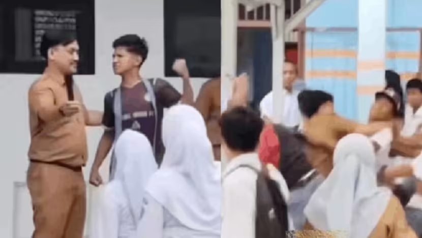 Viral! Guru SMK di Jambi Dikeroyok Siswa, Diduga Berawal Dari Salah Paham